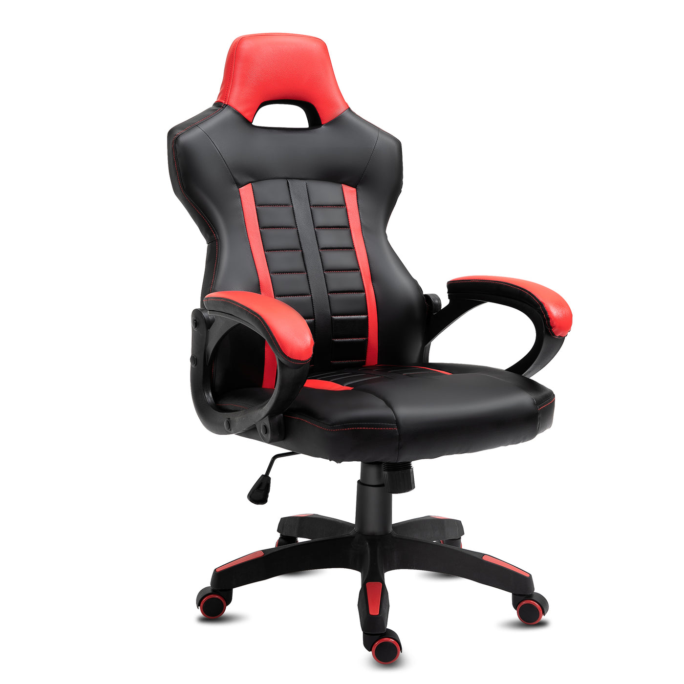 Recliner Swivel Chair Computer Gaming Chair with Footrest Adjustable Office Desk
