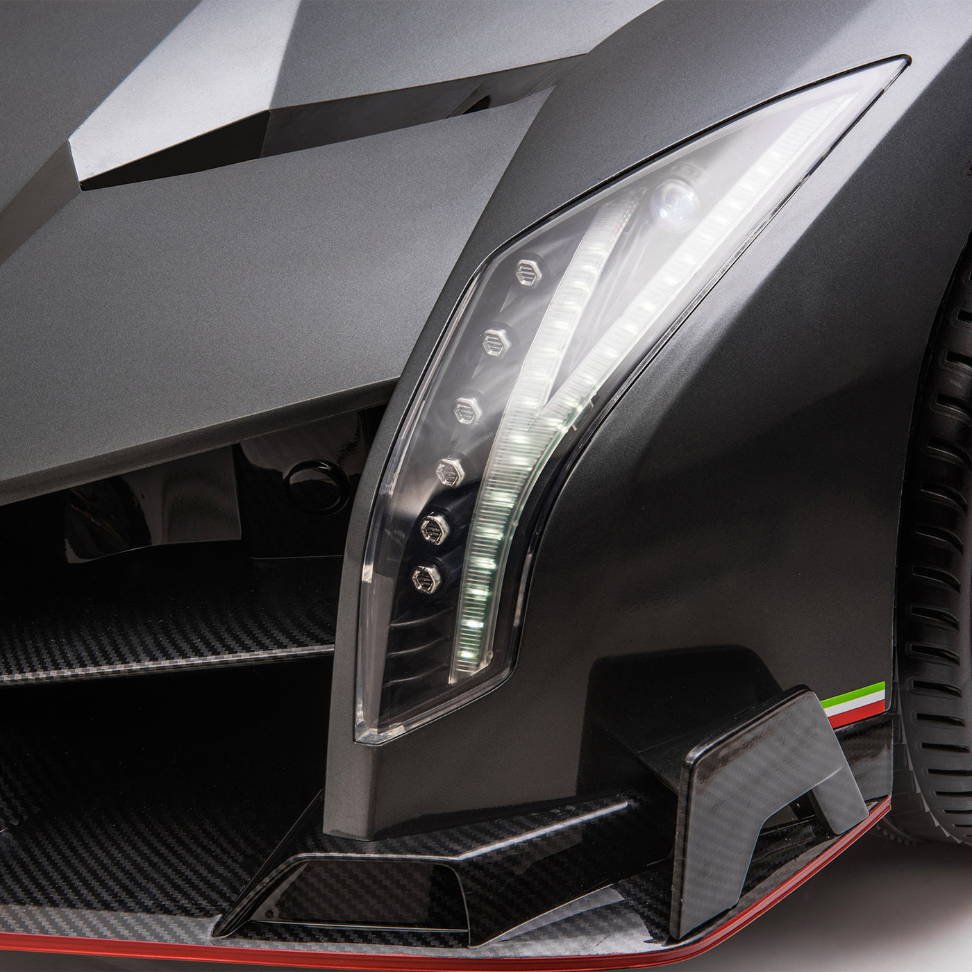 Lamborghini Veneno Ride On Car with Remote Control Music Electric Toy 12V Lights