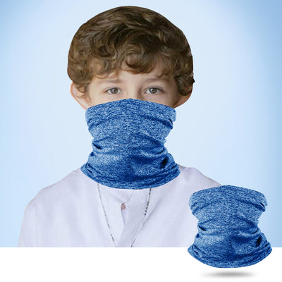 4PCS Kids Neck Gaiter Bandana Face Mask Balaclava Headband Sun UV Dust Proof