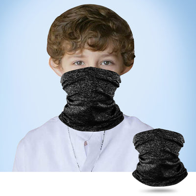 4PCS Kids Neck Gaiter Bandana Face Mask Balaclava Headband Sun UV Dust Proof