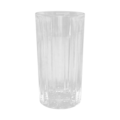 Set of 4 Clear Highball Drinking Glasses Kitchen Glassware Perfect for Party, Gin and Tonic Glasses, Cocktail Glasses, Juice Tumblers & Water Glasses