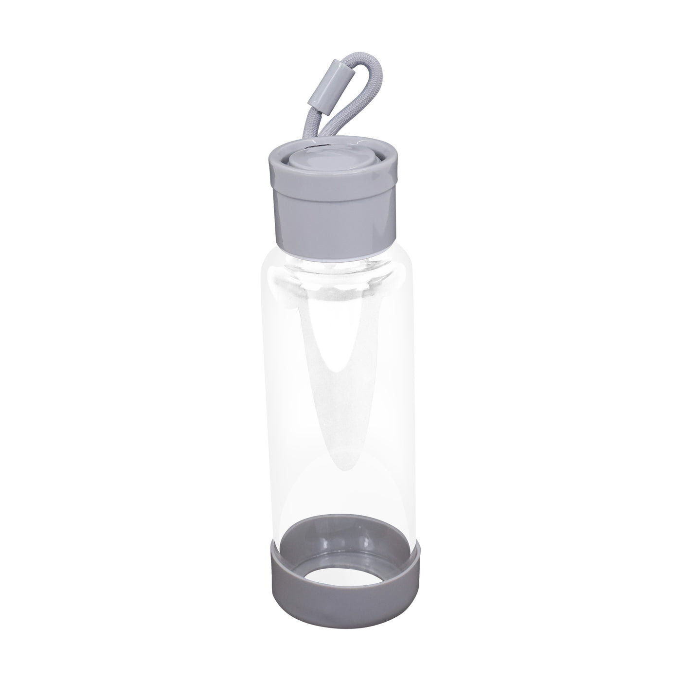 Clear Water Bottle 12oz / 350ml Wide Mouth Glass Bottles with Lids for Juicing