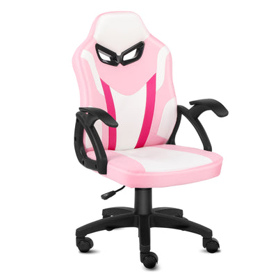 Modern-Depo Video Gaming Recliner Chair Ergonomic High Back Swivel Reclining Chair with Cupholder, Headrest, Lumbar Support, Adj