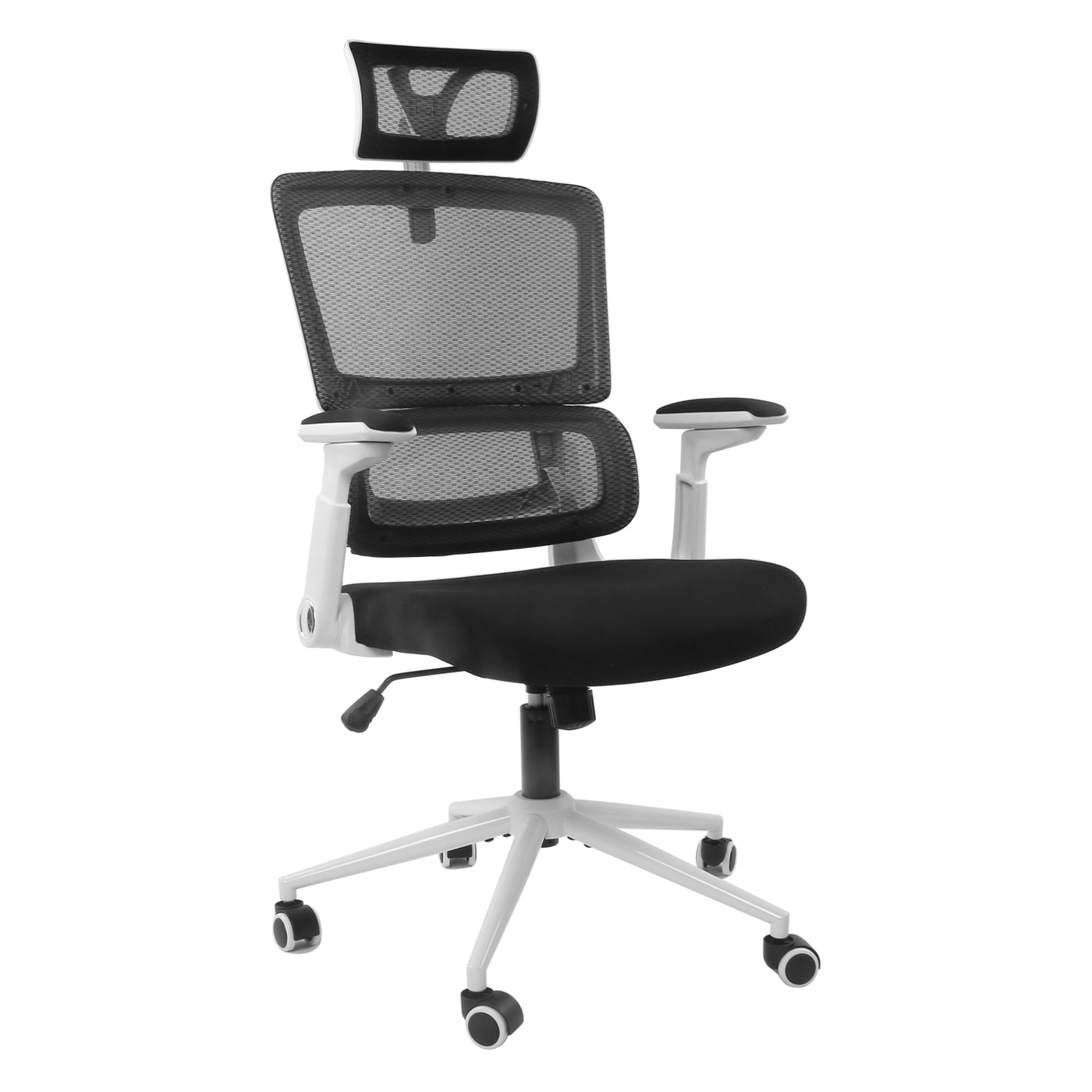 Ergonomic Home Office Breathable Mesh Chair Flip-up Armrest Computer Task Chair
