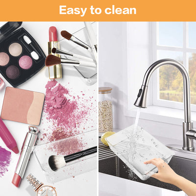 16PCS Desk Drawer Storage Box Organizer Set 5 Sizes Versatile Dividers for Makeup, Jewelries, Kitchen Utensils, Gadgets, Office