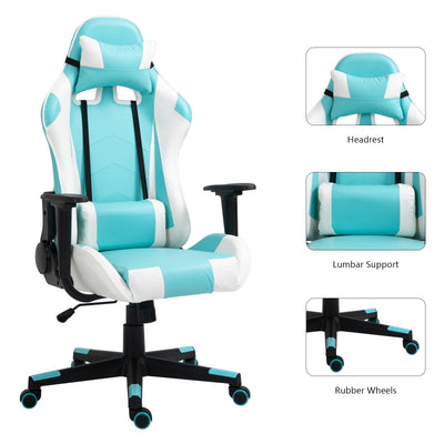 Ergonomic Leather High-Back Computer Office Recliner Executive Gaming Chair