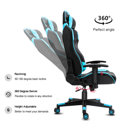 Leather Executive Office Desk Chairs Ergonomic Swivel Racing Chair Gaming Chairs