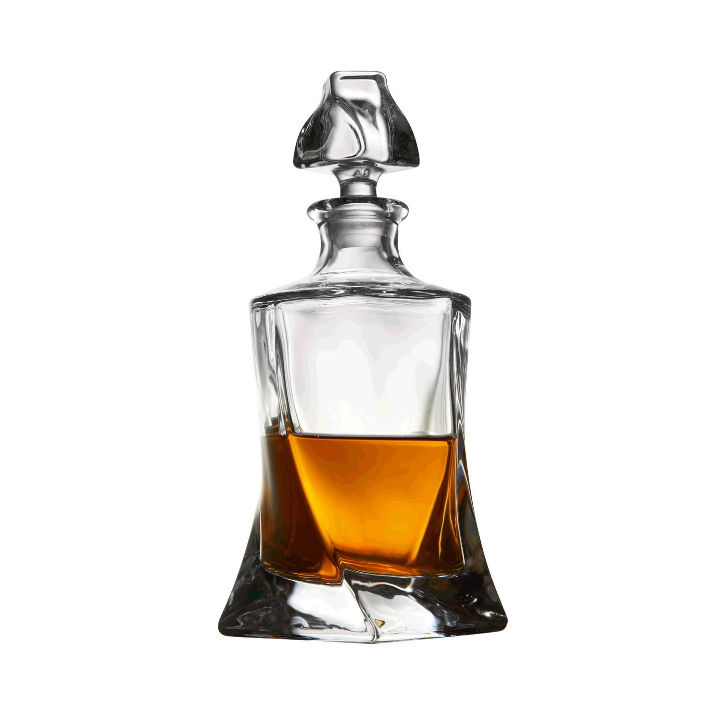 Glass Whisky Decanter with Stopper Lid for Water Alcohol Liquor Lead Free