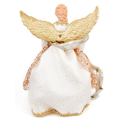 16" Tall Christmas Angel Décor with Light Up Wings 4 Styles Choices