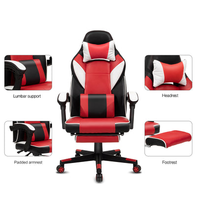 Gaming Chair Racing Style Ergonomic Office Computer Seat Chair Adjustable