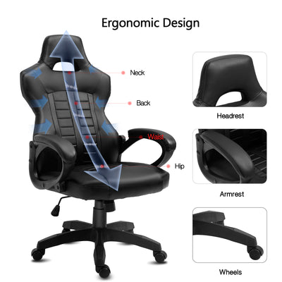 Gaming Chairs Office Chairs PC Racing Executive Ergonomic Swivel Task Chairs