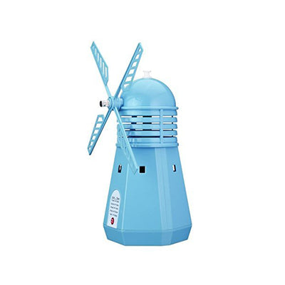 Portable Outdoor Garden Patio Windmill Misting System Kit Cool Mist Spray Blue