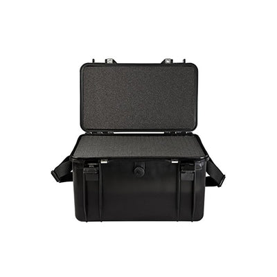 Water Resistant Case Dry Box Pre-Cut Foam Multi-Purpose Protective Case, Black